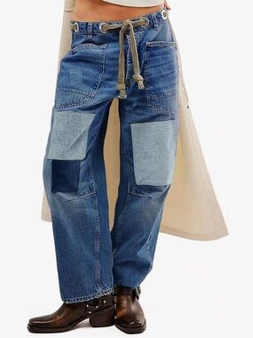 NWT Boutique Patchwork Barrels